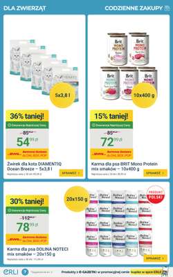 ERLI - gazetka promocyjna Codzienne zakupy taniej do -70% na ERLI! od poniedziałku 20.04 do niedzieli 26.04 - strona 7