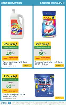ERLI - gazetka promocyjna Codzienne zakupy taniej do -70% na ERLI! od poniedziałku 20.04 do niedzieli 26.04 - strona 3