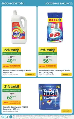 ERLI - gazetka promocyjna Codzienne zakupy taniej do -70% na ERLI! od poniedziałku 20.04 do niedzieli 26.04 - strona 3