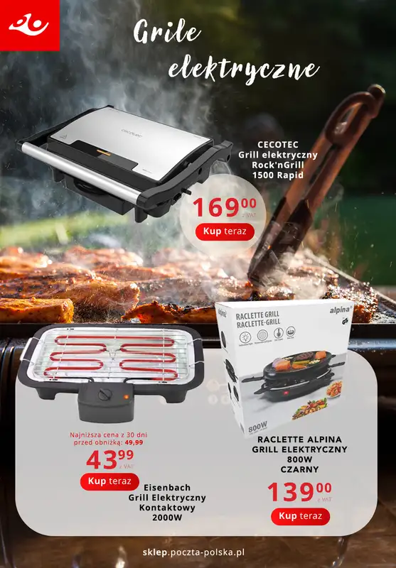 Poczta Polska - gazetka promocyjna Gazetka od poniedziałku 20.04 do niedzieli 03.05 - strona 5