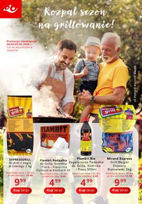 Poczta Polska - gazetka promocyjna Gazetka od poniedziałku 20.04 do niedzieli 03.05