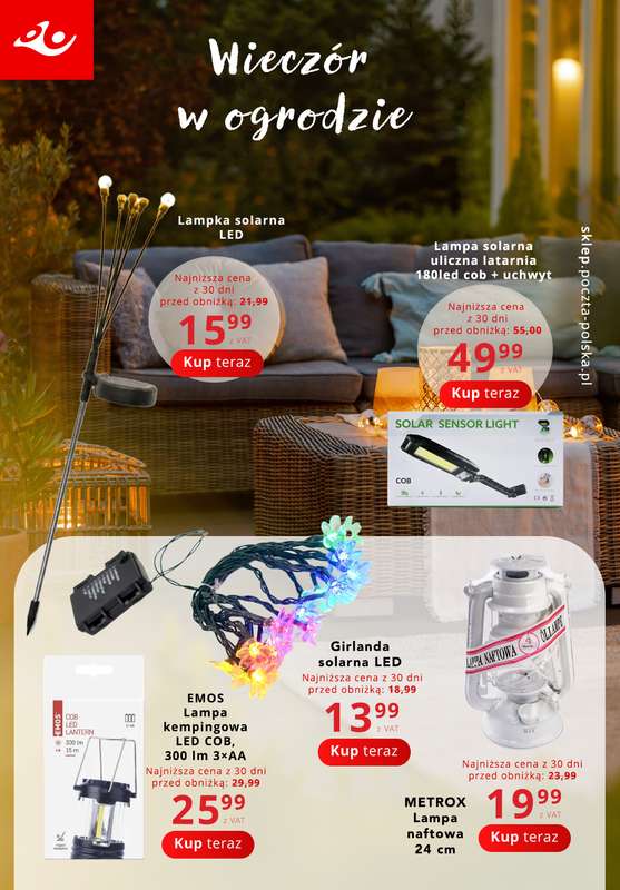 Poczta Polska - gazetka promocyjna Gazetka od poniedziałku 20.04 do niedzieli 03.05 - strona 4