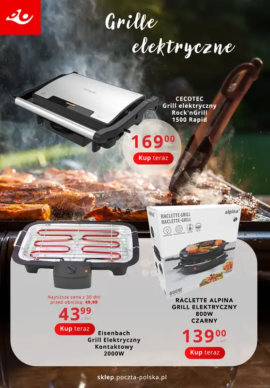 Poczta Polska - gazetka promocyjna Gazetka od poniedziałku 20.04 do niedzieli 03.05 - strona 5