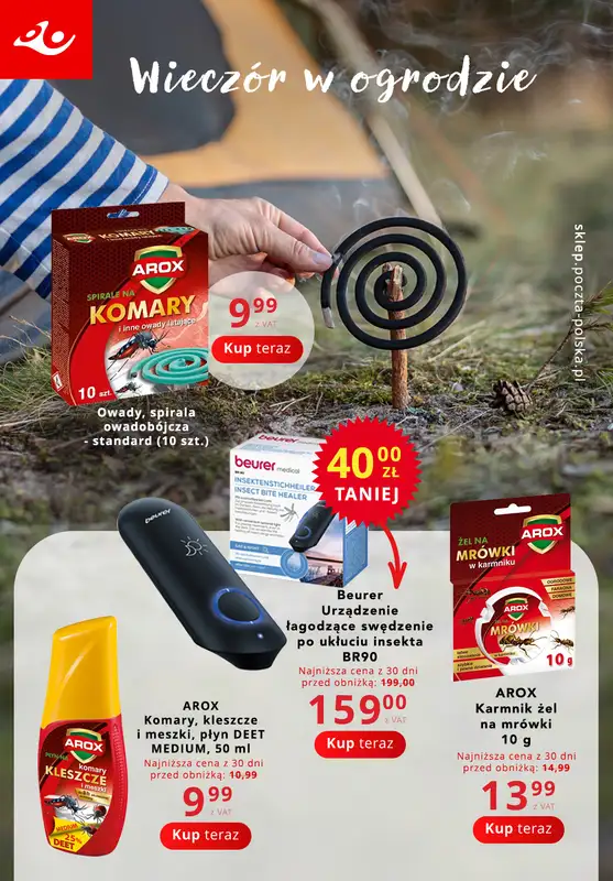 Poczta Polska - gazetka promocyjna Gazetka od poniedziałku 20.04 do niedzieli 03.05 - strona 3