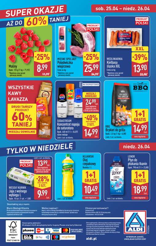 Aldi - gazetka promocyjna Pełny katalog! od poniedziałku 20.04 do niedzieli 26.04 - strona 42