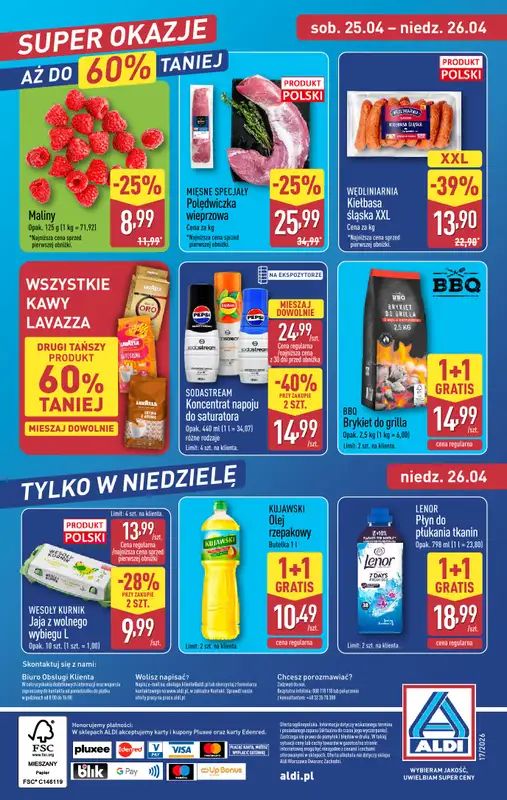 Aldi - gazetka promocyjna Pełny katalog! od poniedziałku 20.04 do niedzieli 26.04 - strona 42