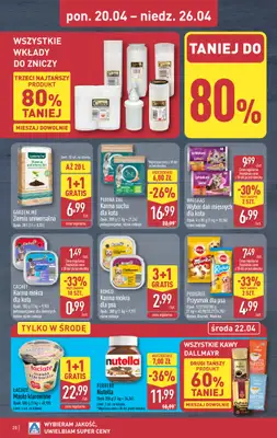 Aldi - gazetka promocyjna Pełny katalog! od poniedziałku 20.04 do niedzieli 26.04 - strona 20