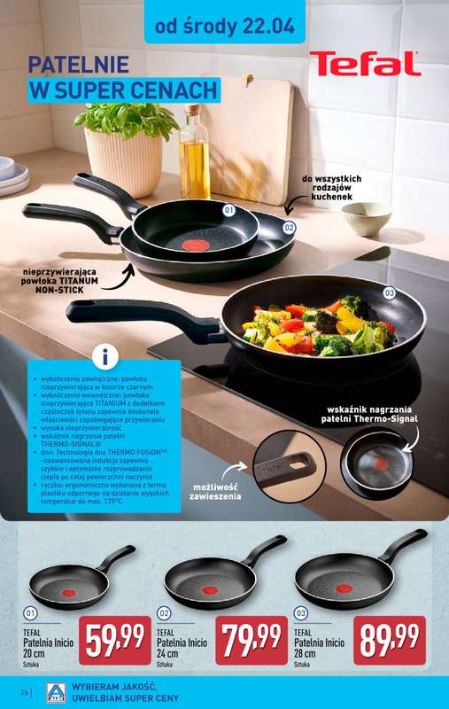 Aldi - gazetka promocyjna Pełny katalog! od poniedziałku 20.04 do niedzieli 26.04 - strona 26
