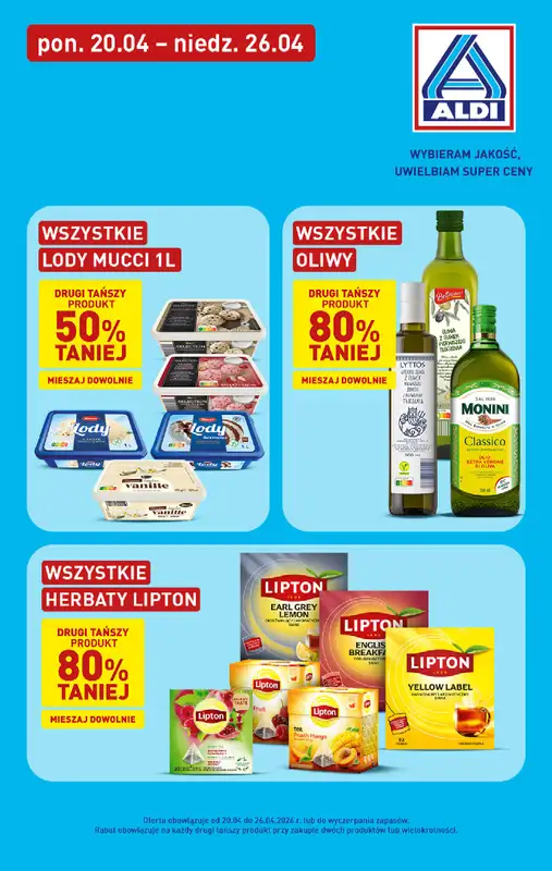 Aldi - gazetka promocyjna Pełny katalog! od poniedziałku 20.04 do niedzieli 26.04 - strona 16