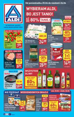 Aldi - gazetka promocyjna Pełny katalog! od poniedziałku 20.04 do niedzieli 26.04