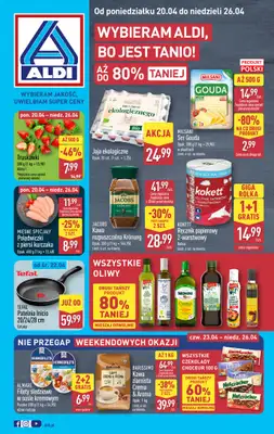 Aldi - gazetka promocyjna Pełny katalog! od poniedziałku 20.04 do niedzieli 26.04
