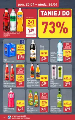 Aldi - gazetka promocyjna Pełny katalog! od poniedziałku 20.04 do niedzieli 26.04 - strona 14