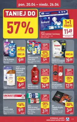 Aldi - gazetka promocyjna Pełny katalog! od poniedziałku 20.04 do niedzieli 26.04 - strona 19