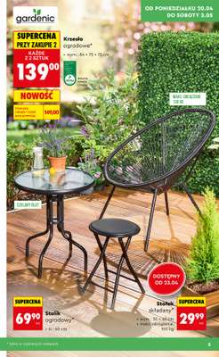 Biedronka - gazetka promocyjna Hity i inspiracje do ogrodu od poniedziałku 20.04 do środy 13.05 - strona 5