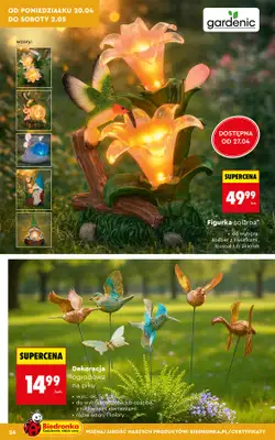 Biedronka - gazetka promocyjna Hity i inspiracje, od 20.04 od poniedziałku 20.04 do środy 13.05 - strona 24