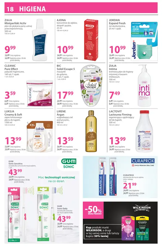 Hebe - gazetka promocyjna Gazetka od soboty 18.04 do niedzieli 03.05 - strona 18