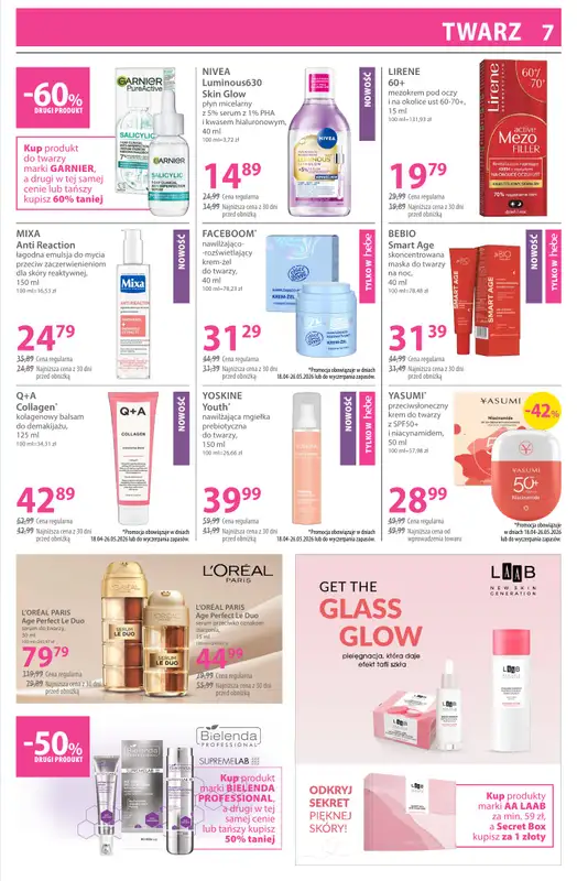 Hebe - gazetka promocyjna Gazetka od soboty 18.04 do niedzieli 03.05 - strona 7