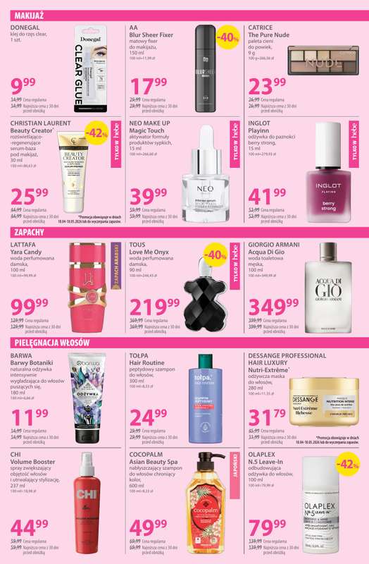 Hebe - gazetka promocyjna Gazetka od soboty 18.04 do niedzieli 03.05 - strona 5