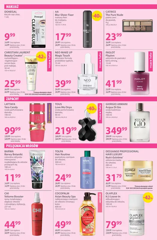 Hebe - gazetka promocyjna Gazetka od soboty 18.04 do niedzieli 03.05 - strona 5