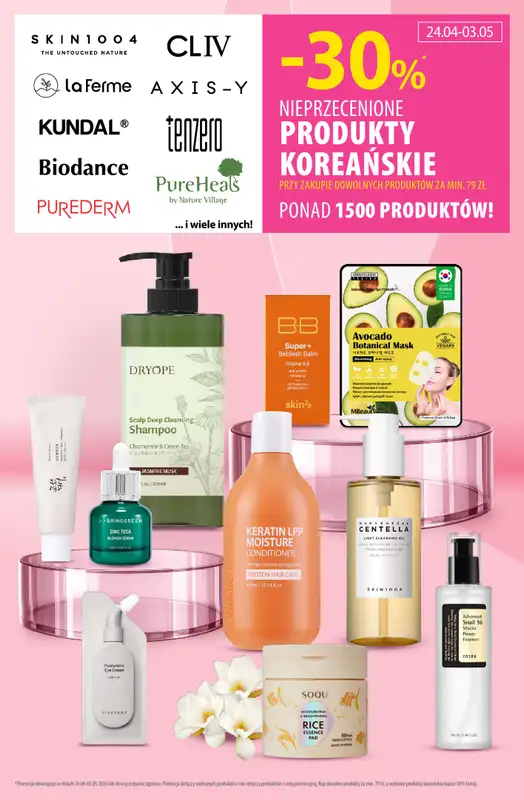 Hebe - gazetka promocyjna Gazetka od soboty 18.04 do niedzieli 03.05 - strona 3