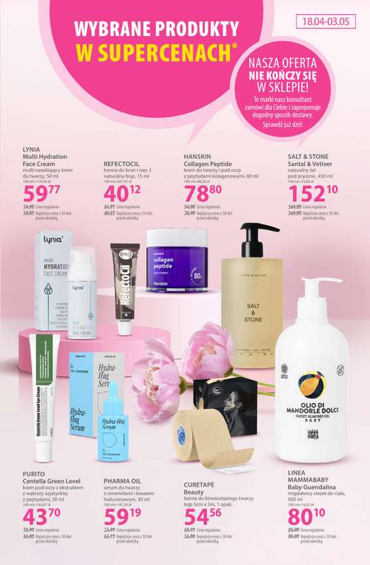 Hebe - gazetka promocyjna Gazetka od soboty 18.04 do niedzieli 03.05 - strona 21