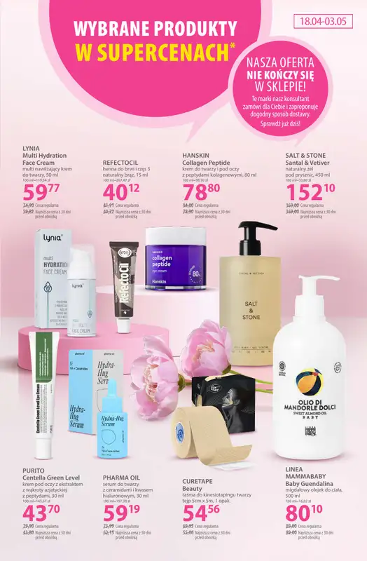 Hebe - gazetka promocyjna Gazetka od soboty 18.04 do niedzieli 03.05 - strona 21