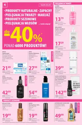 Hebe - gazetka promocyjna Gazetka od soboty 18.04 do niedzieli 03.05 - strona 4