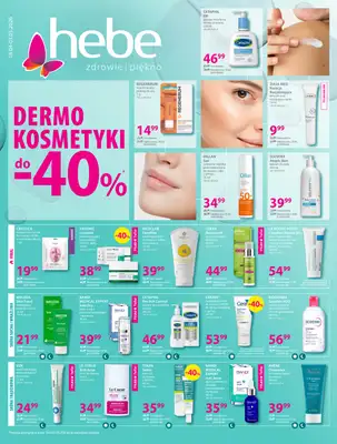Hebe - gazetka promocyjna Ulotka od soboty 18.04 do niedzieli 03.05