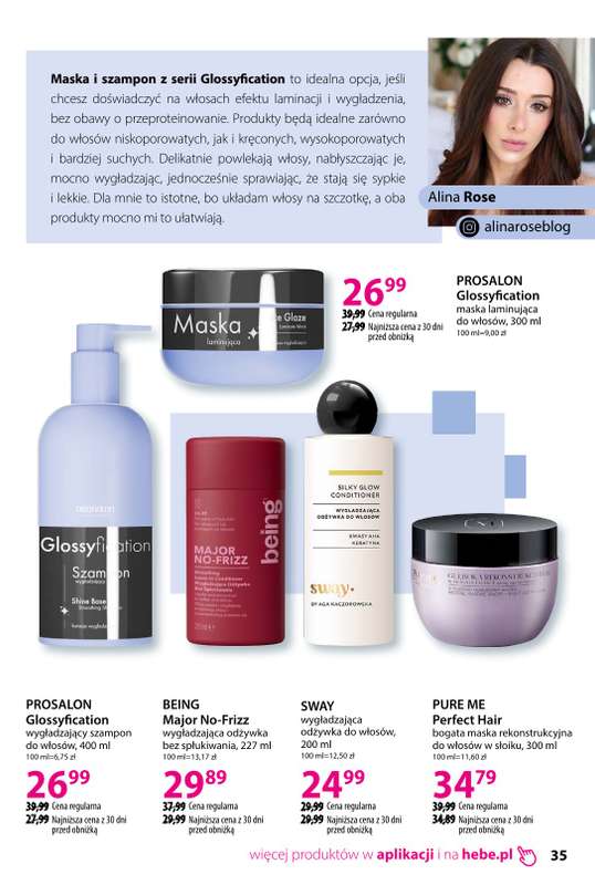 Hebe - gazetka promocyjna Katalog od soboty 18.04 do poniedziałku 18.05 - strona 35