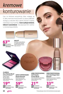 Hebe - gazetka promocyjna Katalog od soboty 18.04 do poniedziałku 18.05 - strona 30