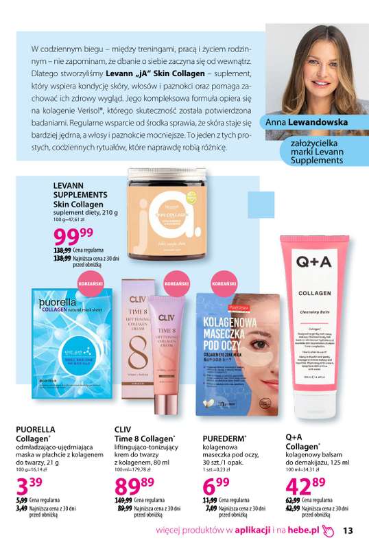 Hebe - gazetka promocyjna Katalog od soboty 18.04 do poniedziałku 18.05 - strona 13