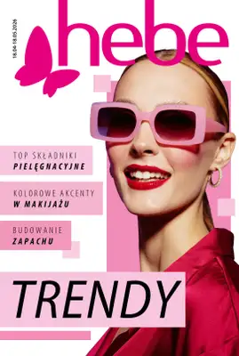 Hebe - gazetka promocyjna Katalog od soboty 18.04 do poniedziałku 18.05