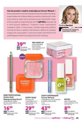 Hebe - gazetka promocyjna Katalog od soboty 18.04 do poniedziałku 18.05 - strona 29