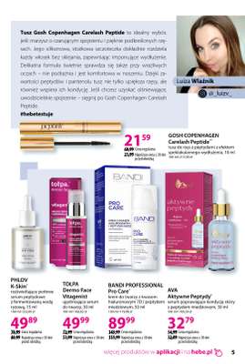 Hebe - gazetka promocyjna Katalog od soboty 18.04 do poniedziałku 18.05 - strona 5