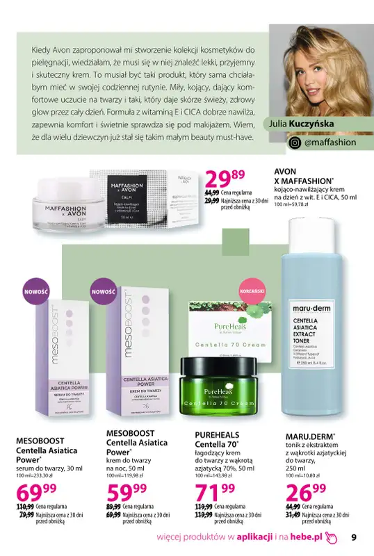 Hebe - gazetka promocyjna Katalog od soboty 18.04 do poniedziałku 18.05 - strona 9