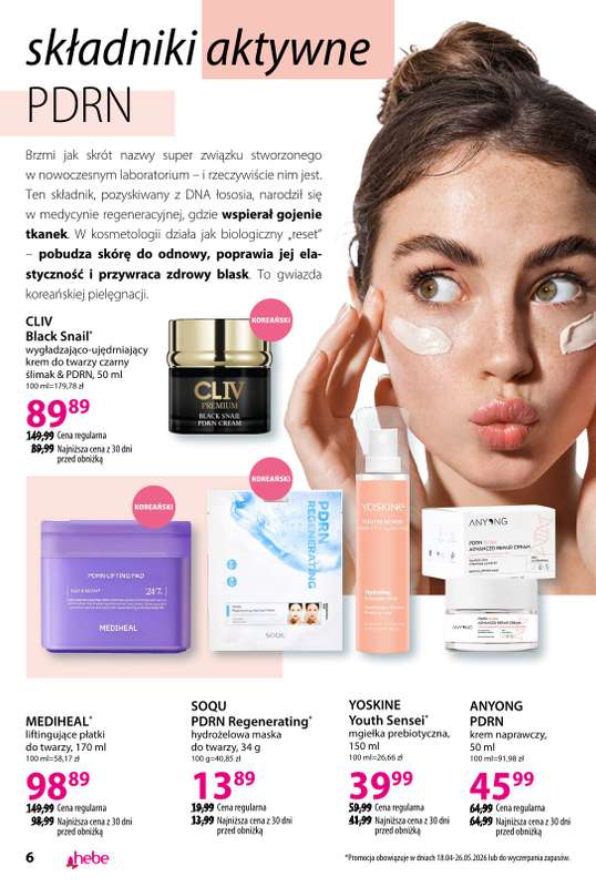 Hebe - gazetka promocyjna Katalog od soboty 18.04 do poniedziałku 18.05 - strona 6