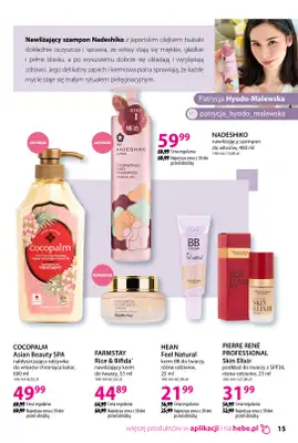 Hebe - gazetka promocyjna Katalog od soboty 18.04 do poniedziałku 18.05 - strona 15