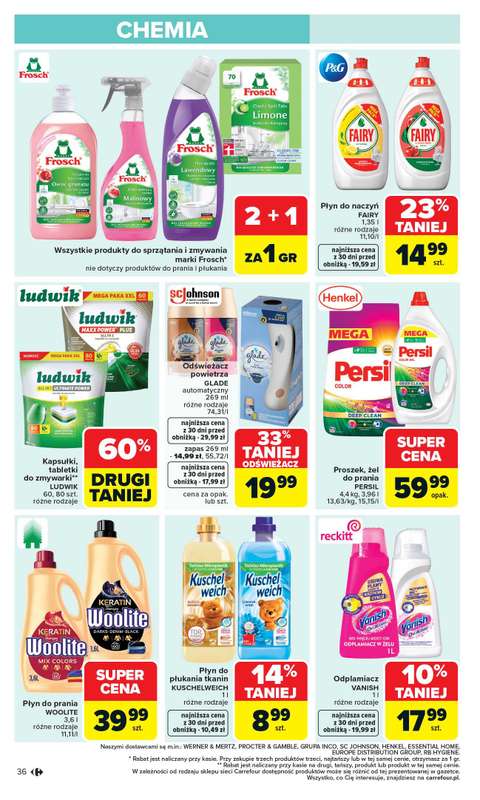 Carrefour - gazetka promocyjna Gazetka Carrefour od poniedziałku od poniedziałku 20.04 do niedzieli 26.04 - strona 38
