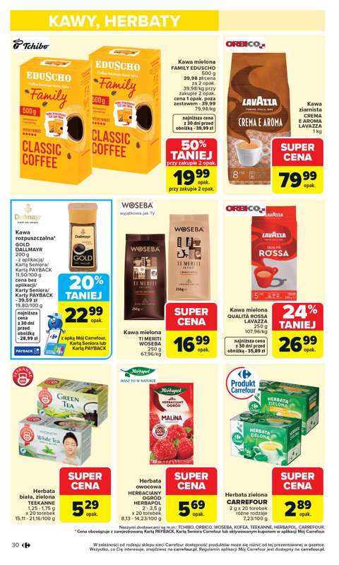 Carrefour - gazetka promocyjna Gazetka Carrefour od poniedziałku od poniedziałku 20.04 do niedzieli 26.04 - strona 32