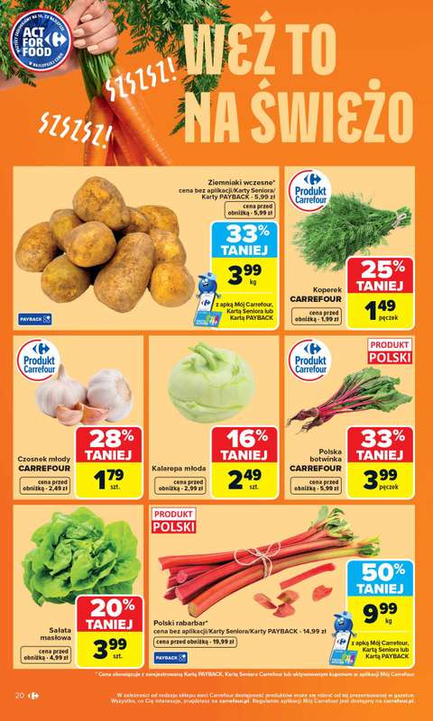 Carrefour - gazetka promocyjna Gazetka Carrefour od poniedziałku od poniedziałku 20.04 do niedzieli 26.04 - strona 22