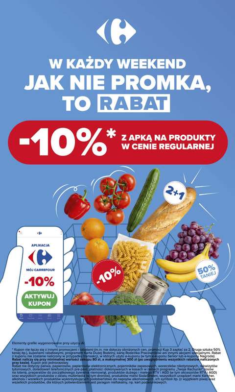 Carrefour - gazetka promocyjna Gazetka Carrefour od poniedziałku  do niedzieli 26.04 - strona 43