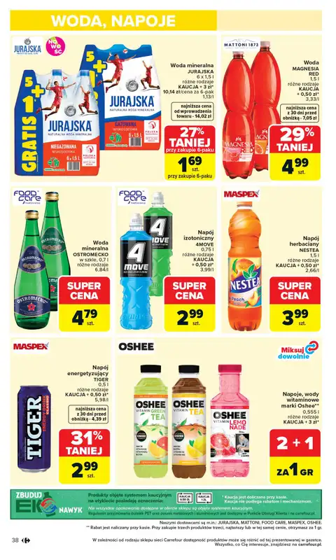 Carrefour Market - gazetka promocyjna Gazetka Carrefour Market od poniedziałku od poniedziałku 20.04 do niedzieli 26.04 - strona 40