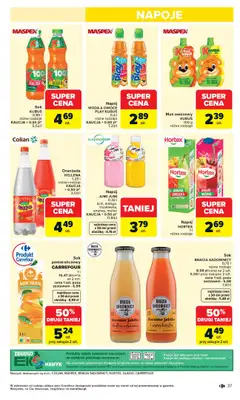 Carrefour Market - gazetka promocyjna Gazetka Carrefour Market od poniedziałku od poniedziałku 20.04 do niedzieli 26.04 - strona 39