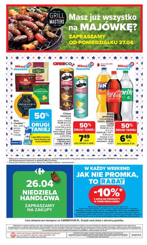 Carrefour Market - gazetka promocyjna Gazetka Carrefour Market od poniedziałku od poniedziałku 20.04 do niedzieli 26.04 - strona 42