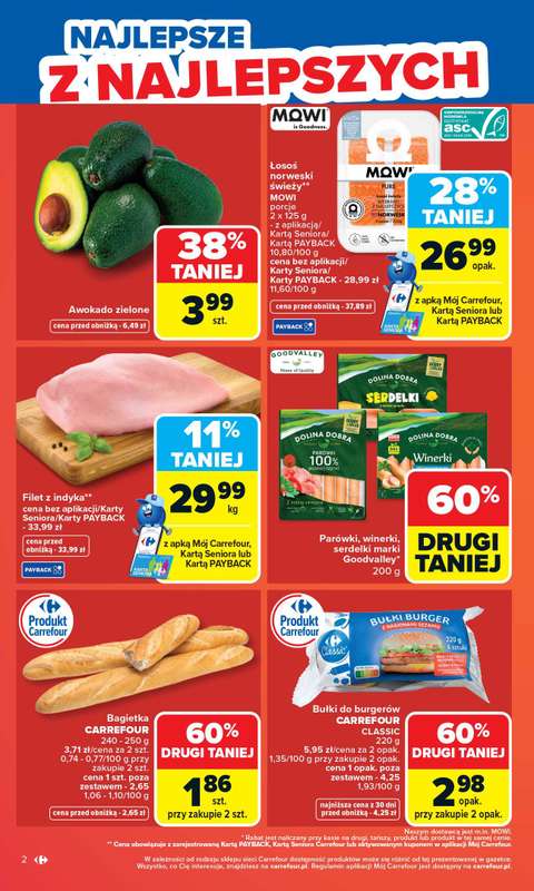 Carrefour Market - gazetka promocyjna Gazetka Carrefour Market od poniedziałku od poniedziałku 20.04 do niedzieli 26.04 - strona 4