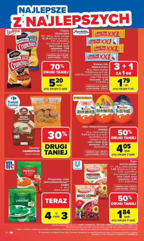 Carrefour Market - gazetka promocyjna Gazetka Carrefour Market od poniedziałku od poniedziałku 20.04 do niedzieli 26.04 - strona 8