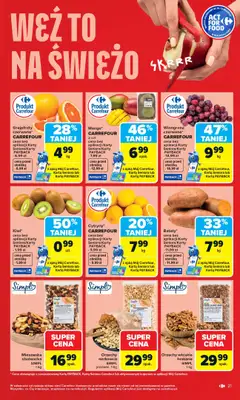 Carrefour Market - gazetka promocyjna Gazetka Carrefour Market od poniedziałku od poniedziałku 20.04 do niedzieli 26.04 - strona 23