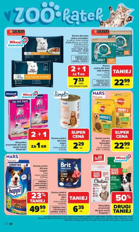 Carrefour Market - gazetka promocyjna Gazetka Carrefour Market od poniedziałku od poniedziałku 20.04 do niedzieli 26.04 - strona 34