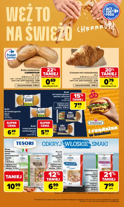 Carrefour Market - gazetka promocyjna Gazetka Weź to na świeżo od poniedziałku 20.04 do niedzieli 26.04 - strona 2