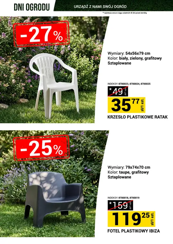 Merkury Market - gazetka promocyjna Gazetka Dni Ogrodu od soboty 18.04 do niedzieli 26.04 - strona 21